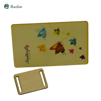 Full Color Wooden Card Full Color Wooden Card